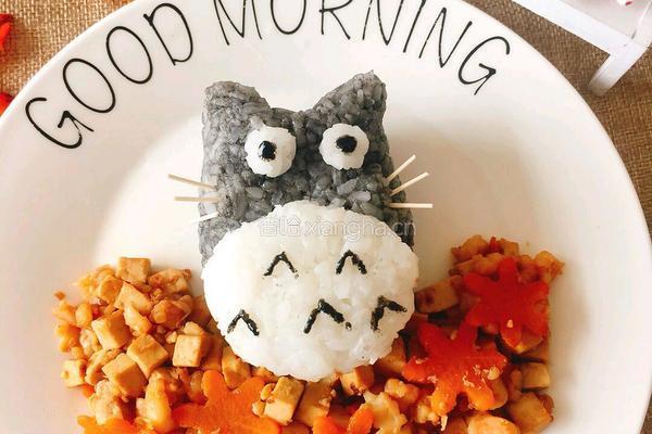 虾仁豆腐龙猫饭的做法图解9