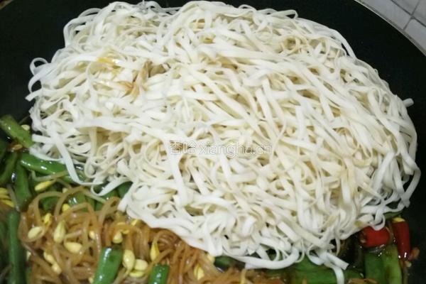 豆角蒸面的做法图解6