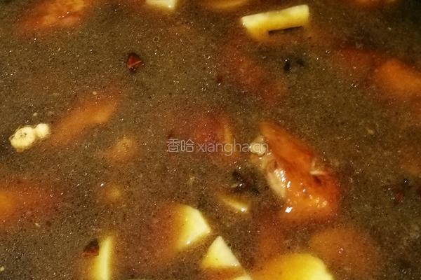 红烧土豆鸡翅的做法图解7
