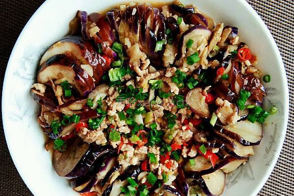 肉末蓑衣茄子的做法图解5