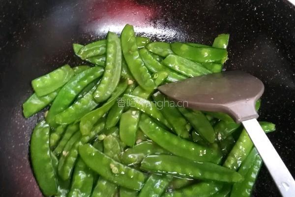 清炒豌豆的做法图解6