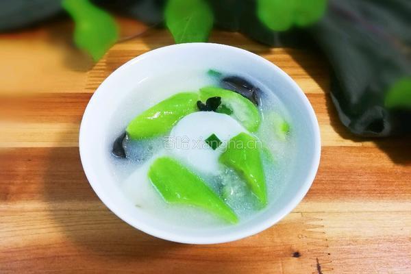 丝瓜黑木耳年糕的做法图解13