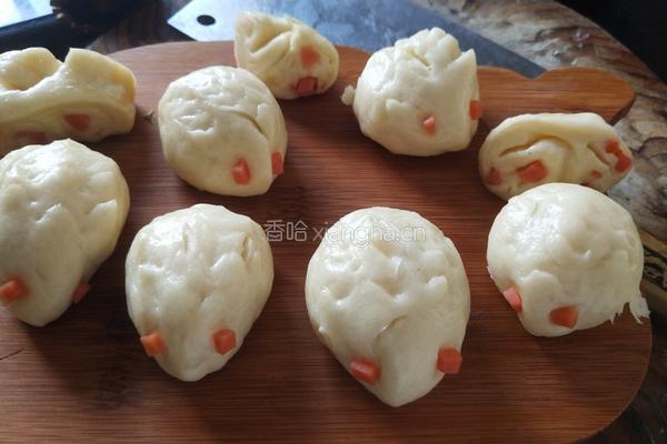 小刺猬馒头的做法图解8