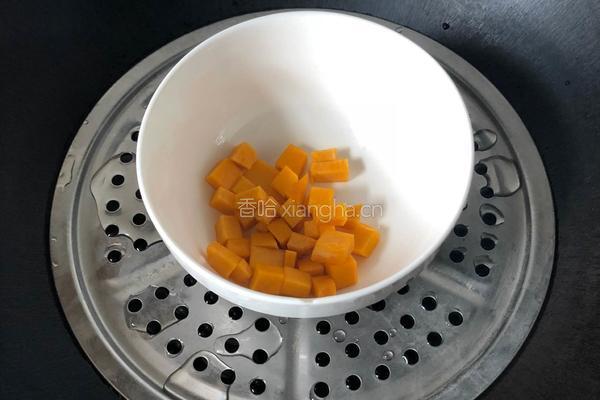 香甜南瓜米糊的做法图解2