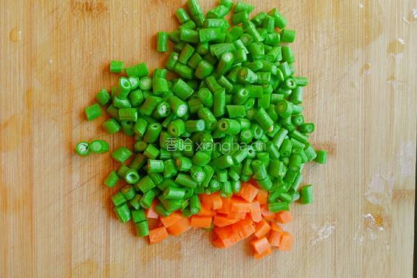 豆角炒肉的做法图解3
