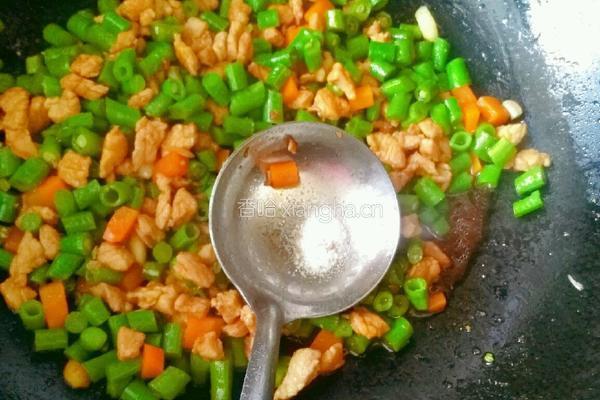 豆角炒肉的做法图解8