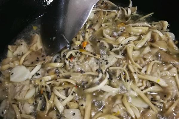 鸡枞油的做法图解5