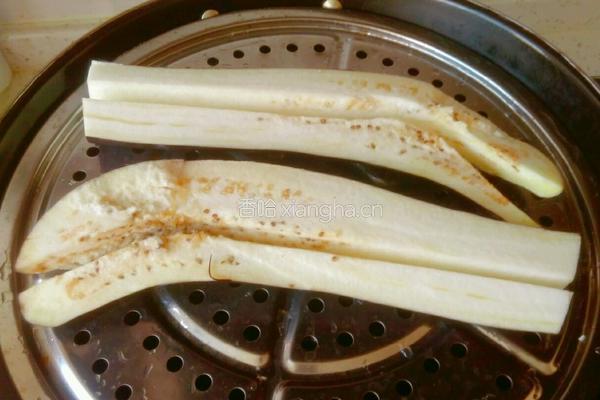 凉拌茄子的做法图解3