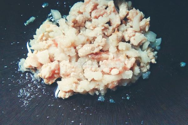 家常肉沫豆角的做法图解2