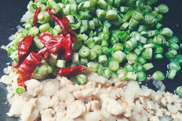 家常肉沫豆角的做法图解3