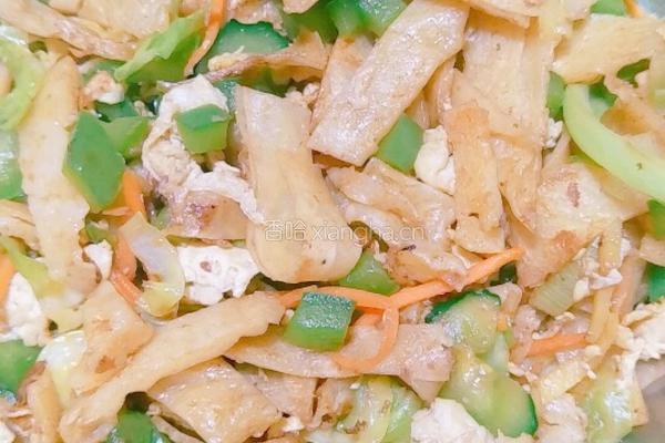 蔬菜蛋炒饼的做法图解8