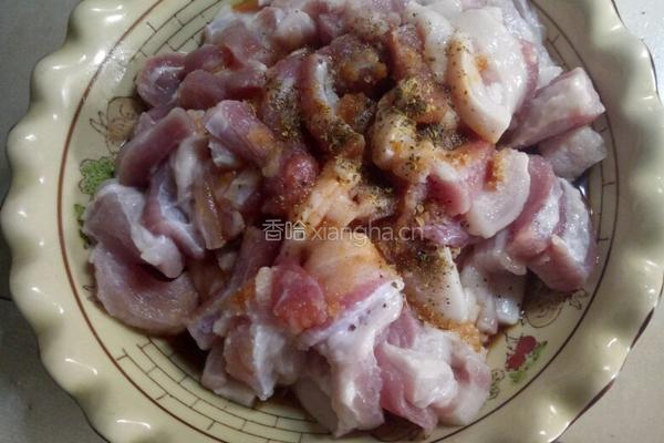 粉蒸肉的做法图解4