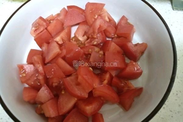 番茄牛肉丸的做法图解1