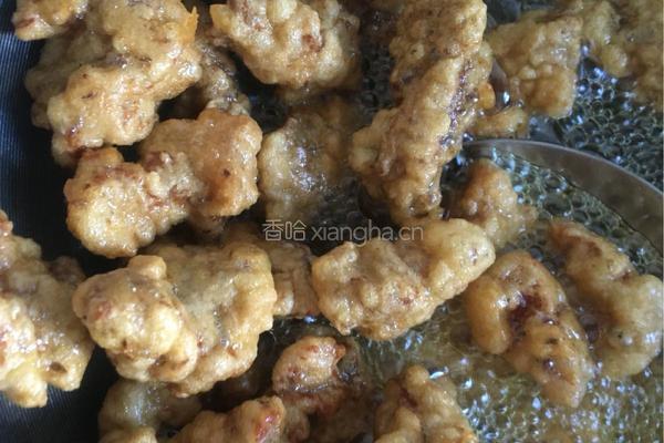 香酥孜然肉段的做法图解4