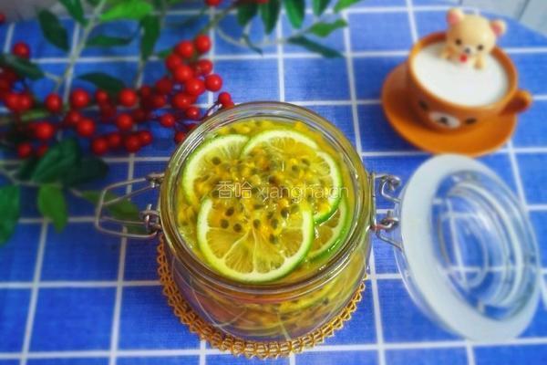 青柠百香茶的做法图解4