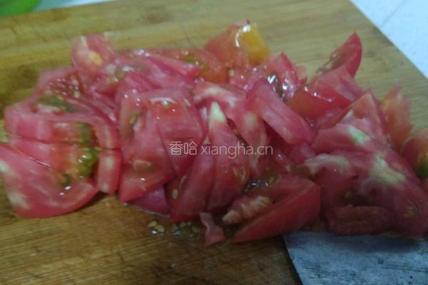 西红柿肉丁面的做法图解3