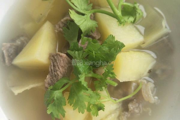 土豆牛肉汤的做法图解16
