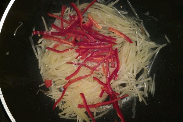 醋溜土豆丝的做法图解7