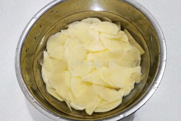 泡椒土豆片（酸辣土豆片）的做法图解3