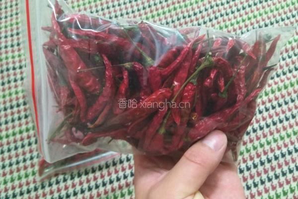 干制辣椒的做法图解2