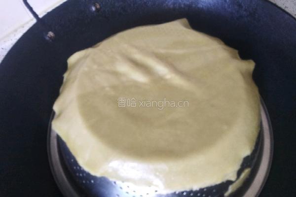 芒果抹茶班戟的做法图解7