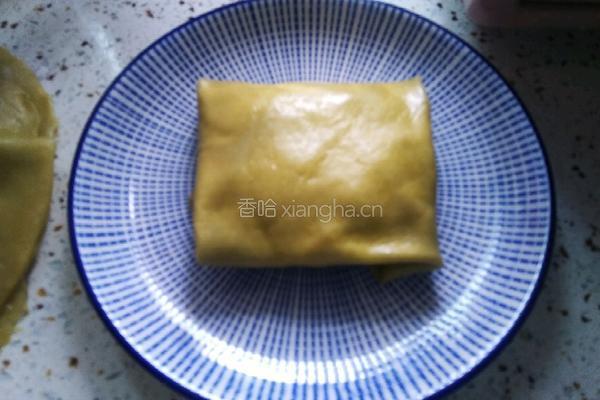 芒果抹茶班戟的做法图解15
