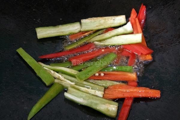 香干炒肉的做法图解7