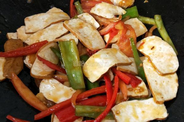 香干炒肉的做法图解9