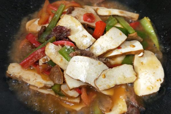 香干炒肉的做法图解11