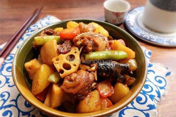 农家烧土鸡的做法图解13