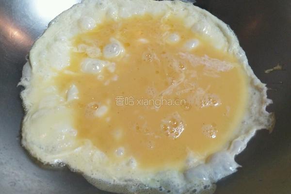 鸡蛋虾仁炒秋葵的做法图解4