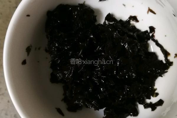 紫菜肉松蛋糕的做法图解1