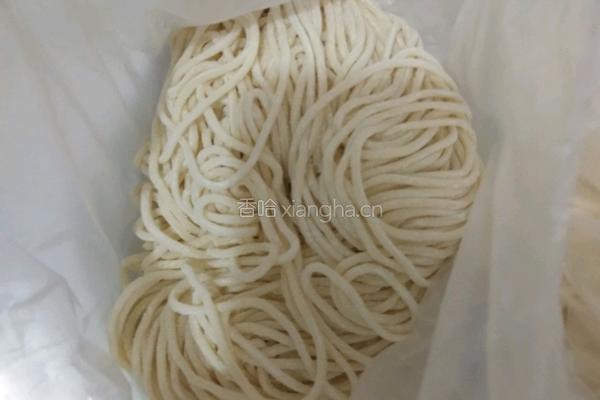 素炒面的做法图解1