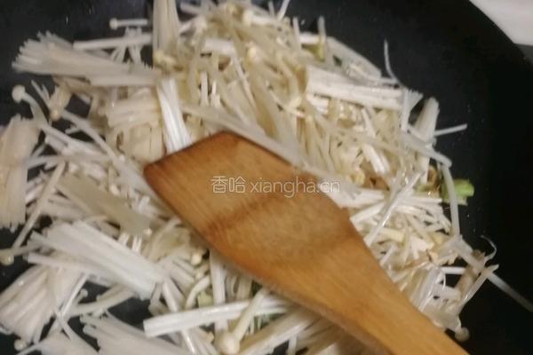 金针菇火腿便当的做法图解4