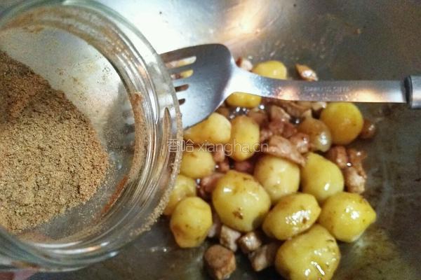 小土豆烧肉的做法图解6