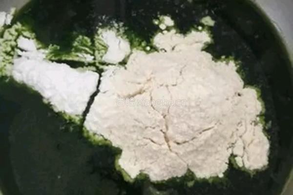 波菜凉皮的做法图解2