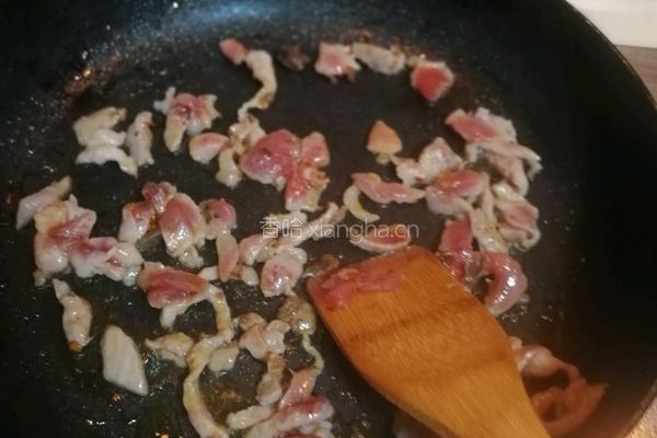 榨菜肉丝盖面的做法图解2
