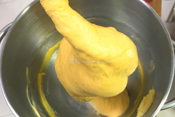 南瓜泥餐包的做法图解9