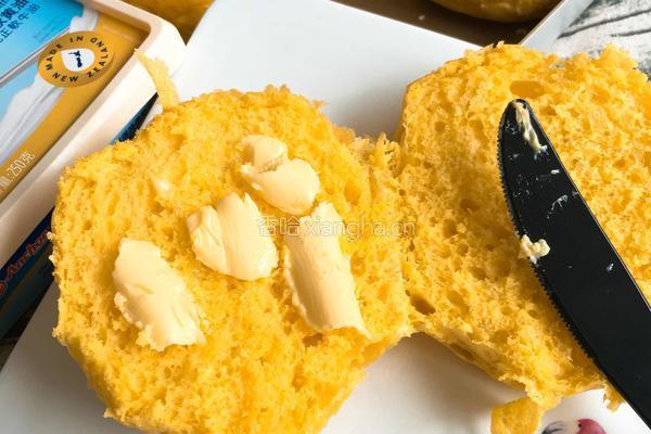 南瓜泥餐包的做法图解24