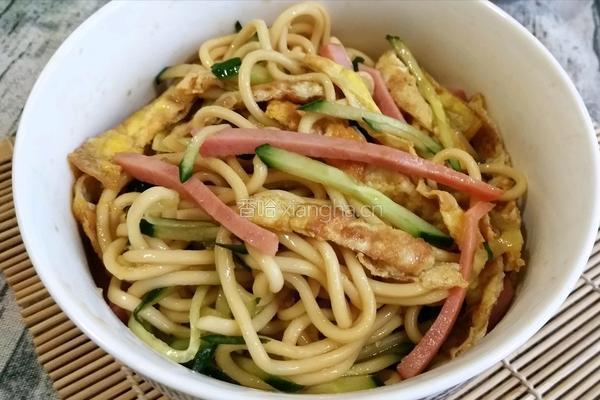 三丝拌面的做法图解9