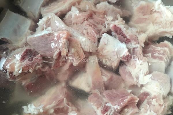 荷叶排骨糯米饭的做法图解1