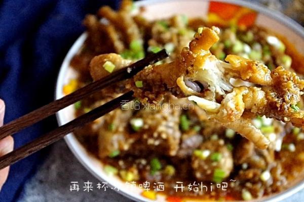 粉蒸凤爪的做法图解12