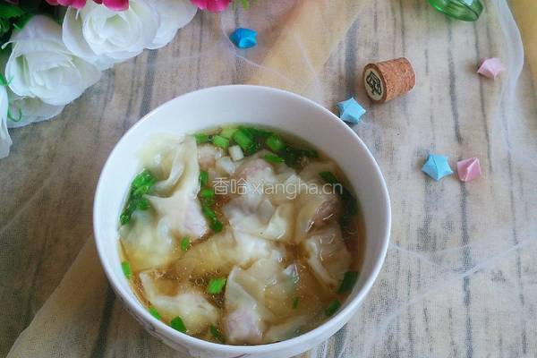 香菇猪肉馄饨的做法图解9
