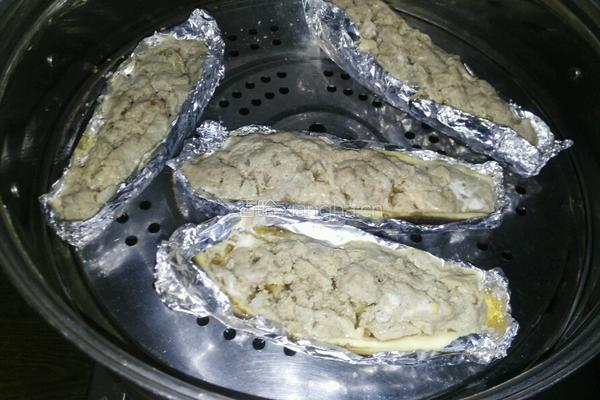 自制脏脏茄包肉的做法图解9