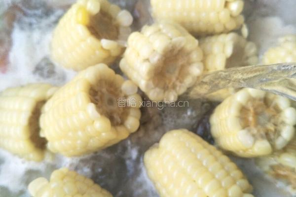 排骨玉米山药汤的做法图解16