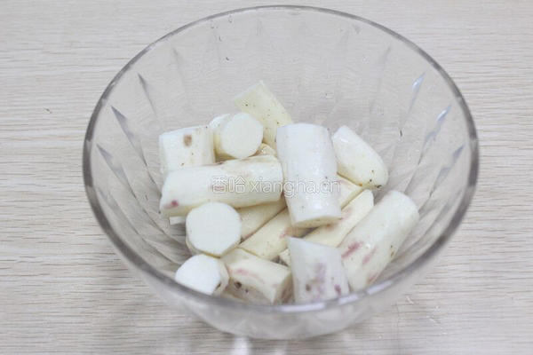 宝宝辅食—山药香肠的做法图解2