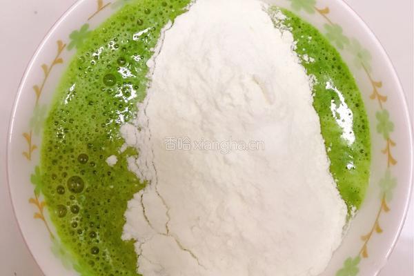 双色造型松饼的做法图解5