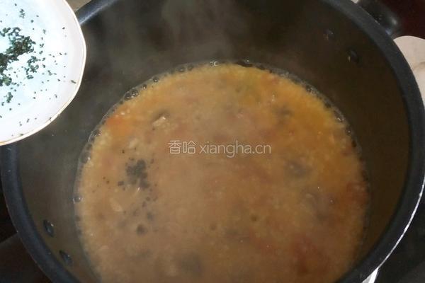 番茄口蘑珍珠面的做法图解16