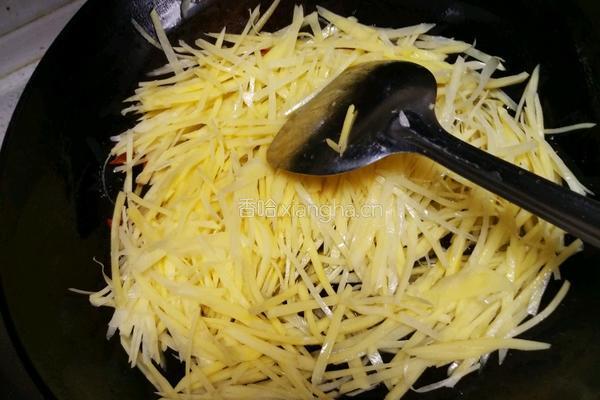 炝炒土豆丝的做法图解4