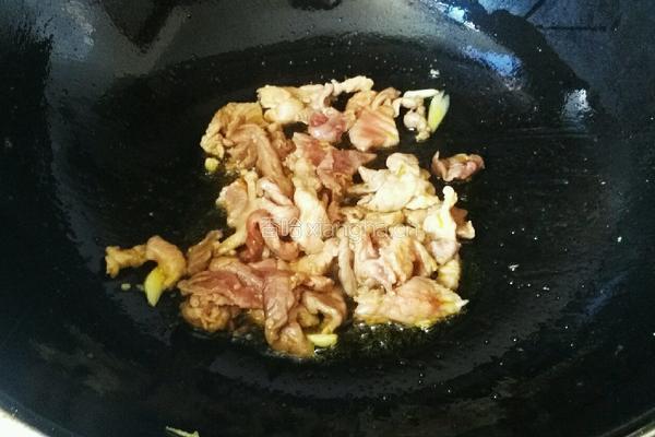 苦瓜炒肉的做法图解6